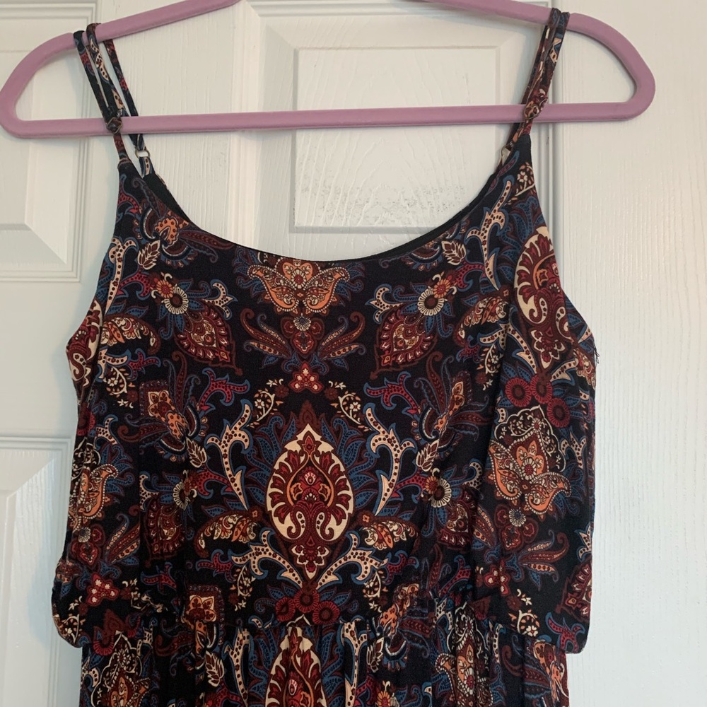 Patterned Maxi Dress